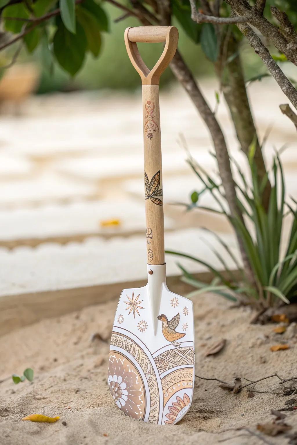 Discover the beauty of garden art with a playful twist—where simplicity meets craftsmanship.