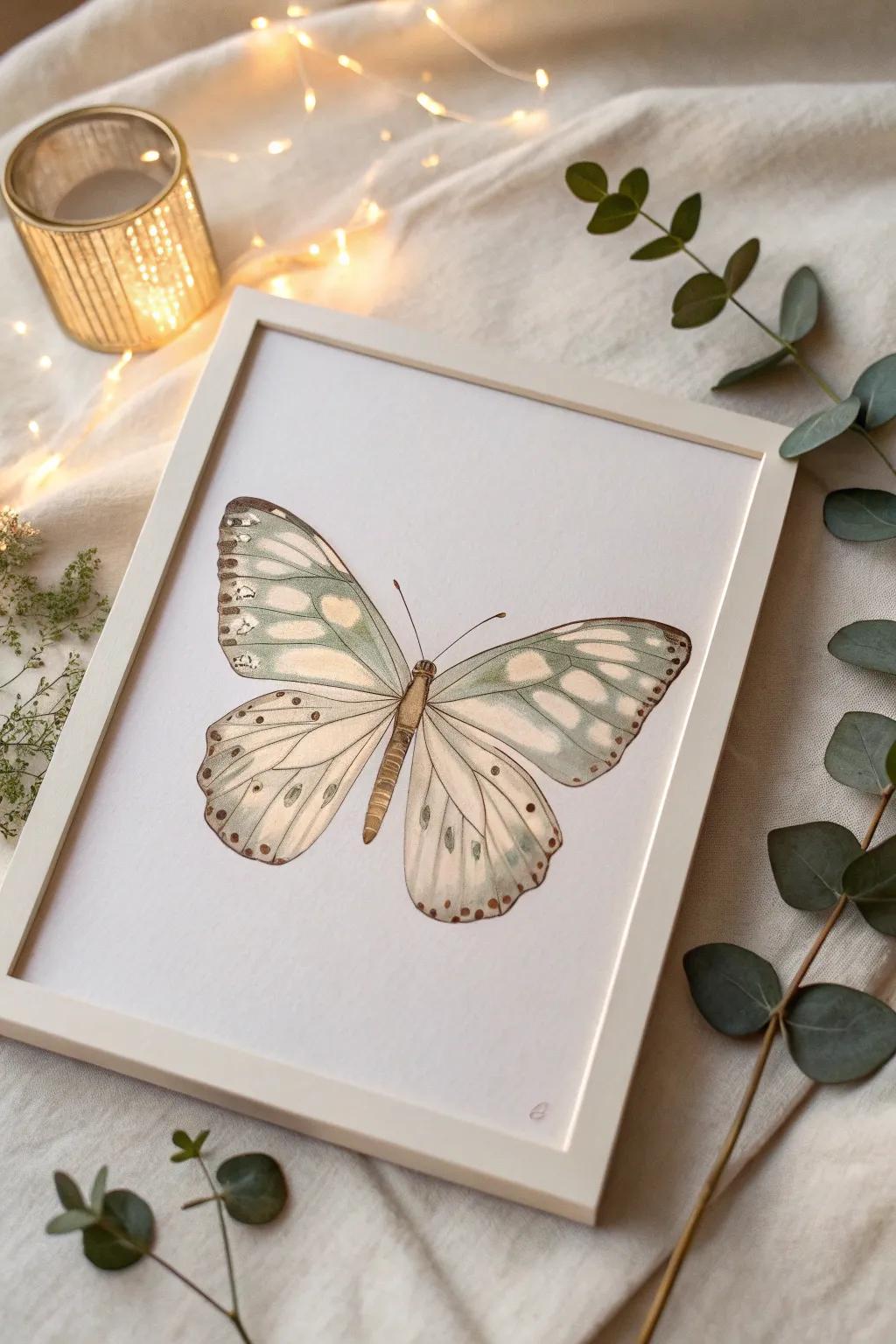 Illuminate your space with the enchanting glow of butterfly art—where daydreams meet night magic.