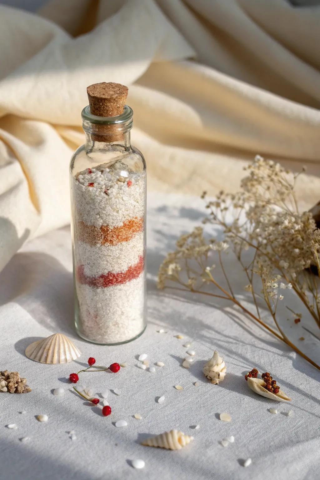 Capture the essence of each season with minimalist sensory bottles—infusing simplicity with vibrant beauty.