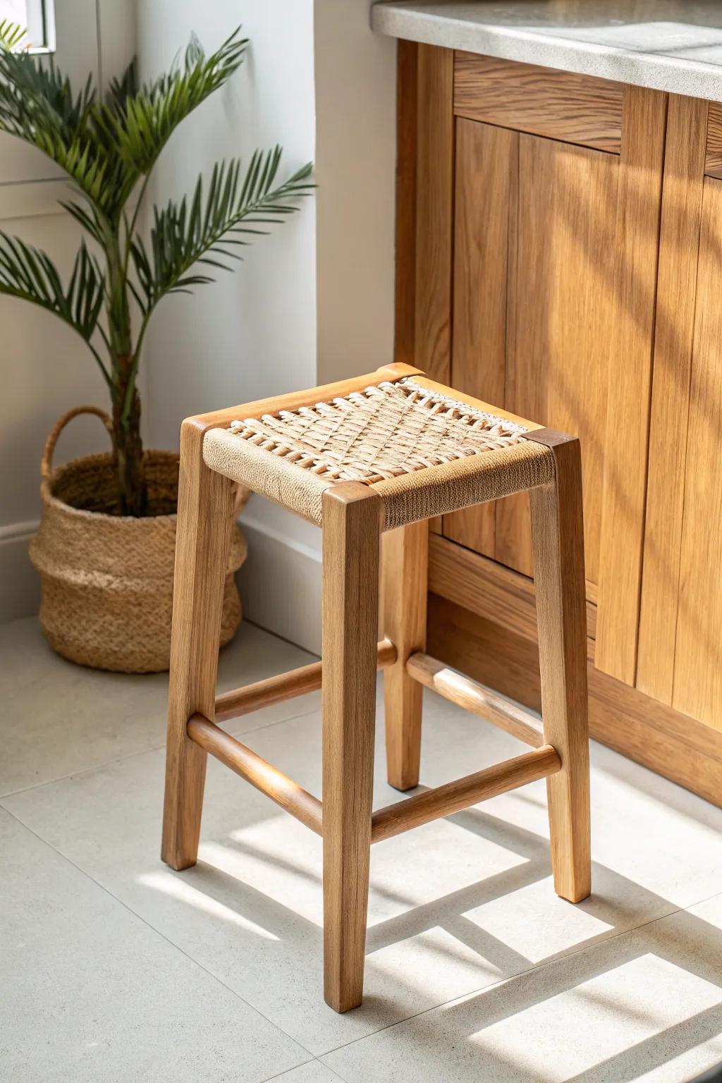 Light walls + a warm oak accent keep an ADU airy, bright, and instantly cozier today.