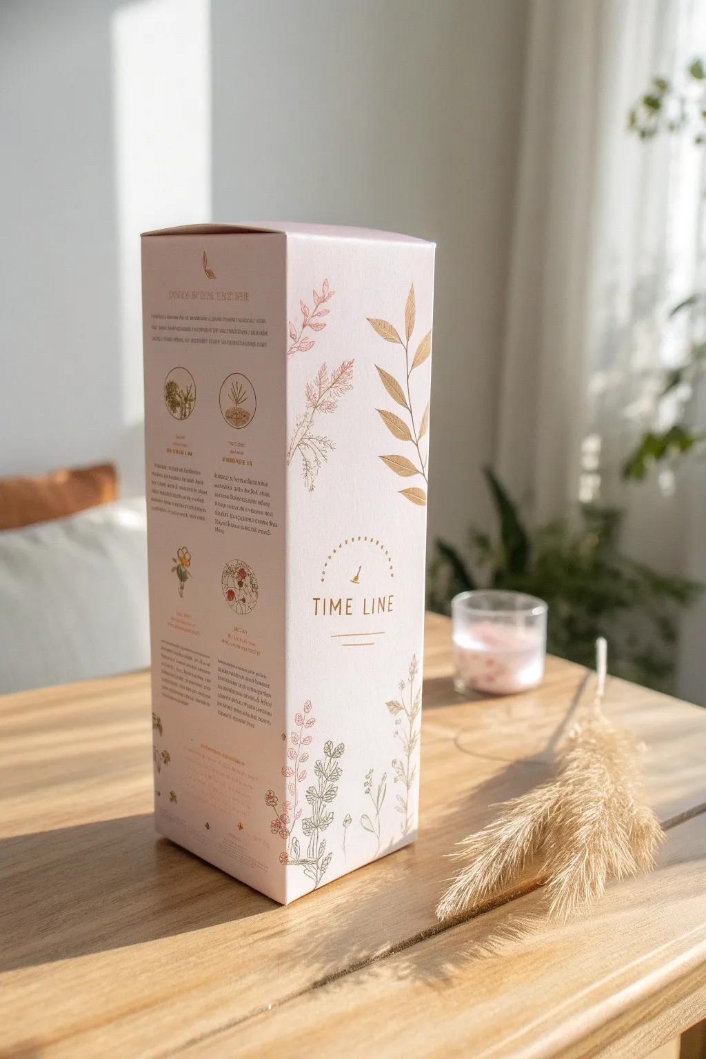 Transform a simple cereal box into a timeline masterpiece, capturing life’s milestones with minimalist elegance.