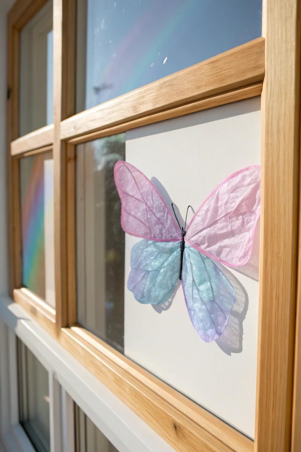 Whimsical Sunlit Butterflies: Add a touch of handcrafted beauty to your space.