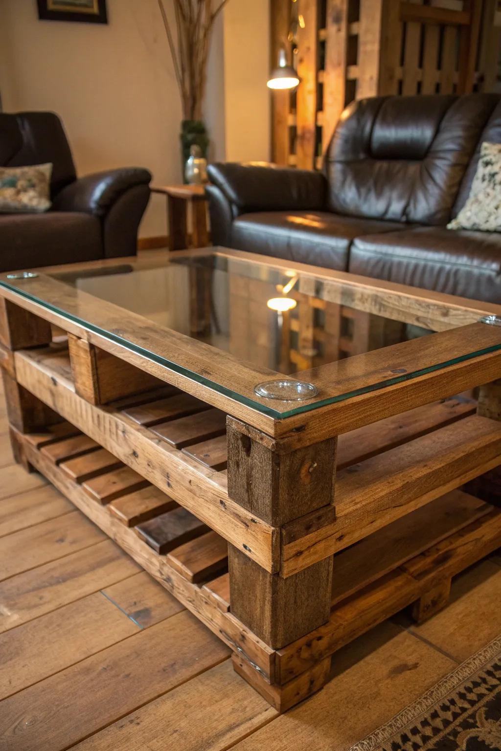 Elevate your space with a touch of elegance: the perfect blend of rustic craftsmanship and modern style.