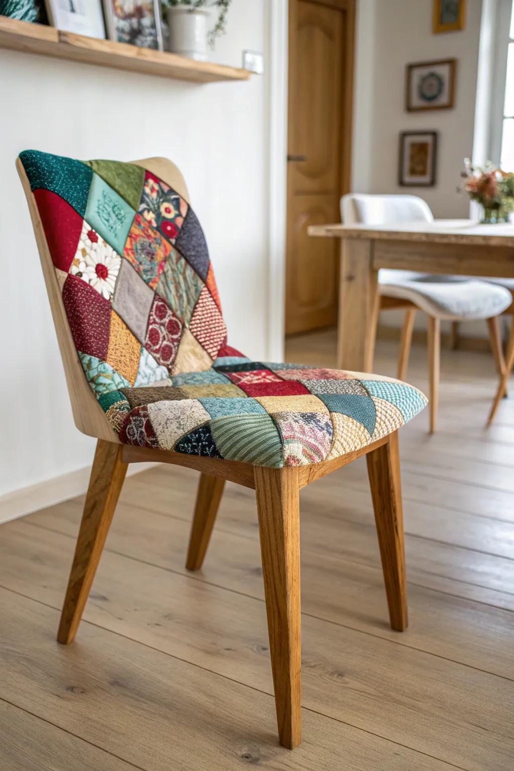 Transform your space with a patchwork masterpiece—where every scrap tells a story of creativity and sustainability.