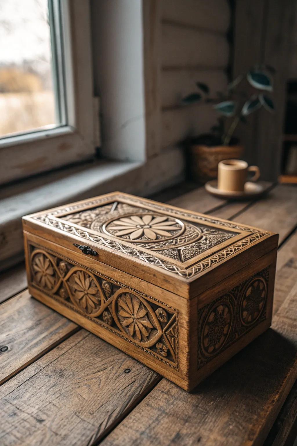 Discover the timeless elegance of handcrafted wooden artistry.