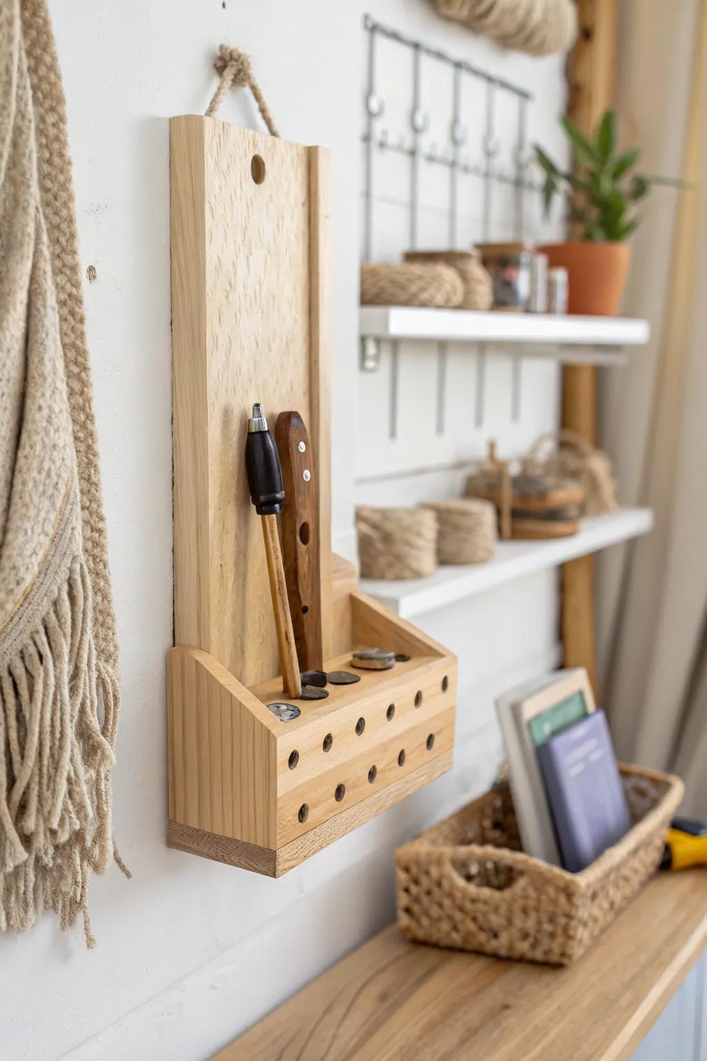 French cleats, simplified: one beautiful holder you can slide, swap, and reconfigure anytime.