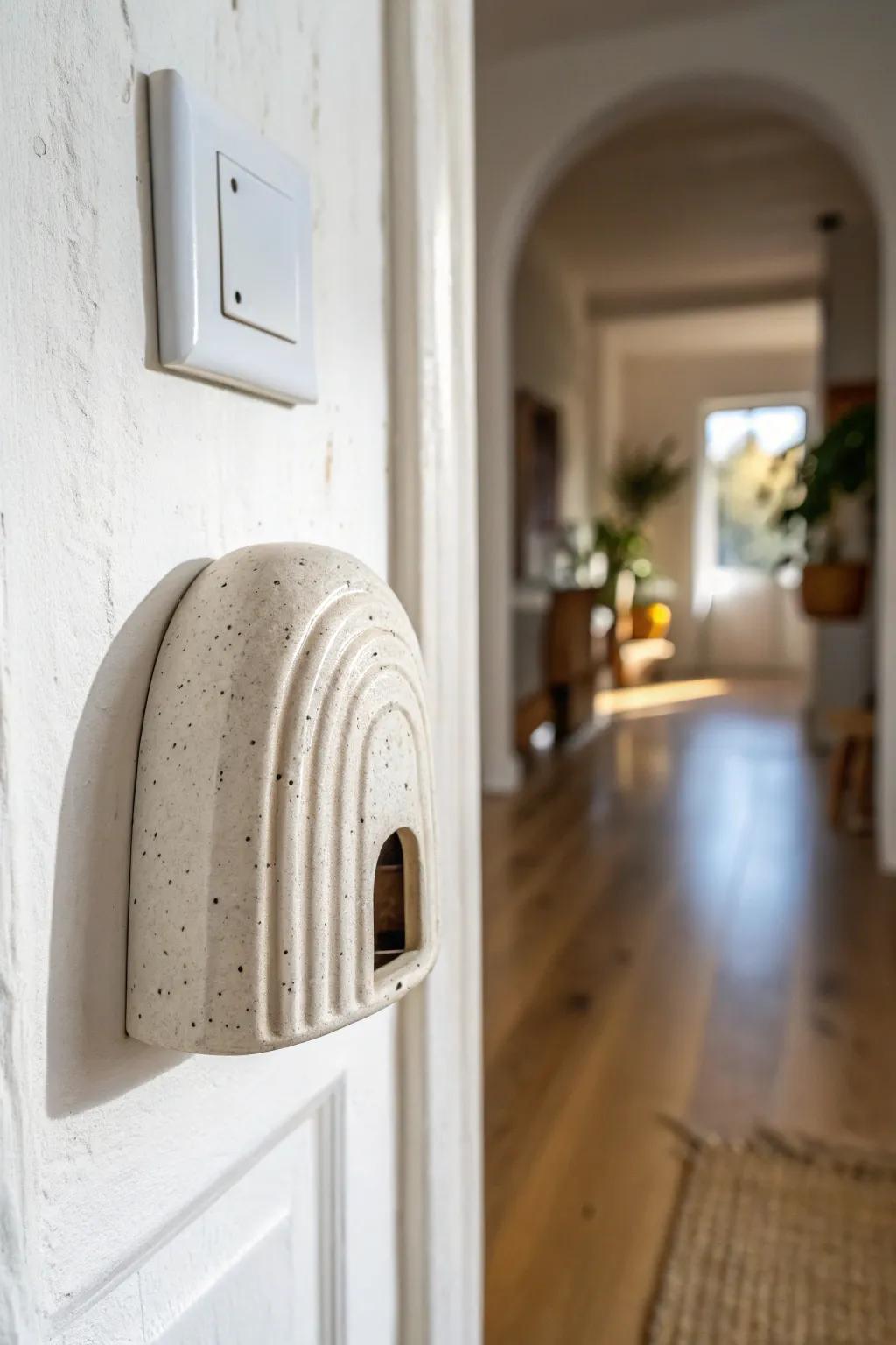 Create a mini hallway moment with a sculptural wall diffuser—scent + style, zero clutter.