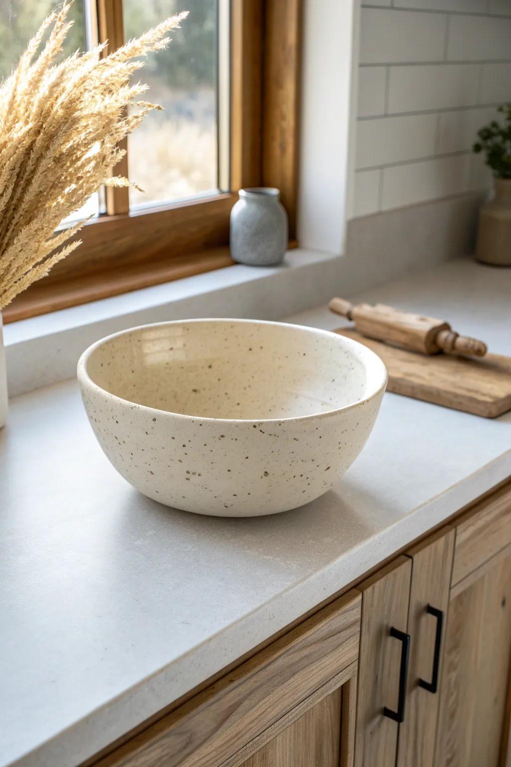 Make the corner earn its keep—an L-shaped layout adds landing space and opens the flow.