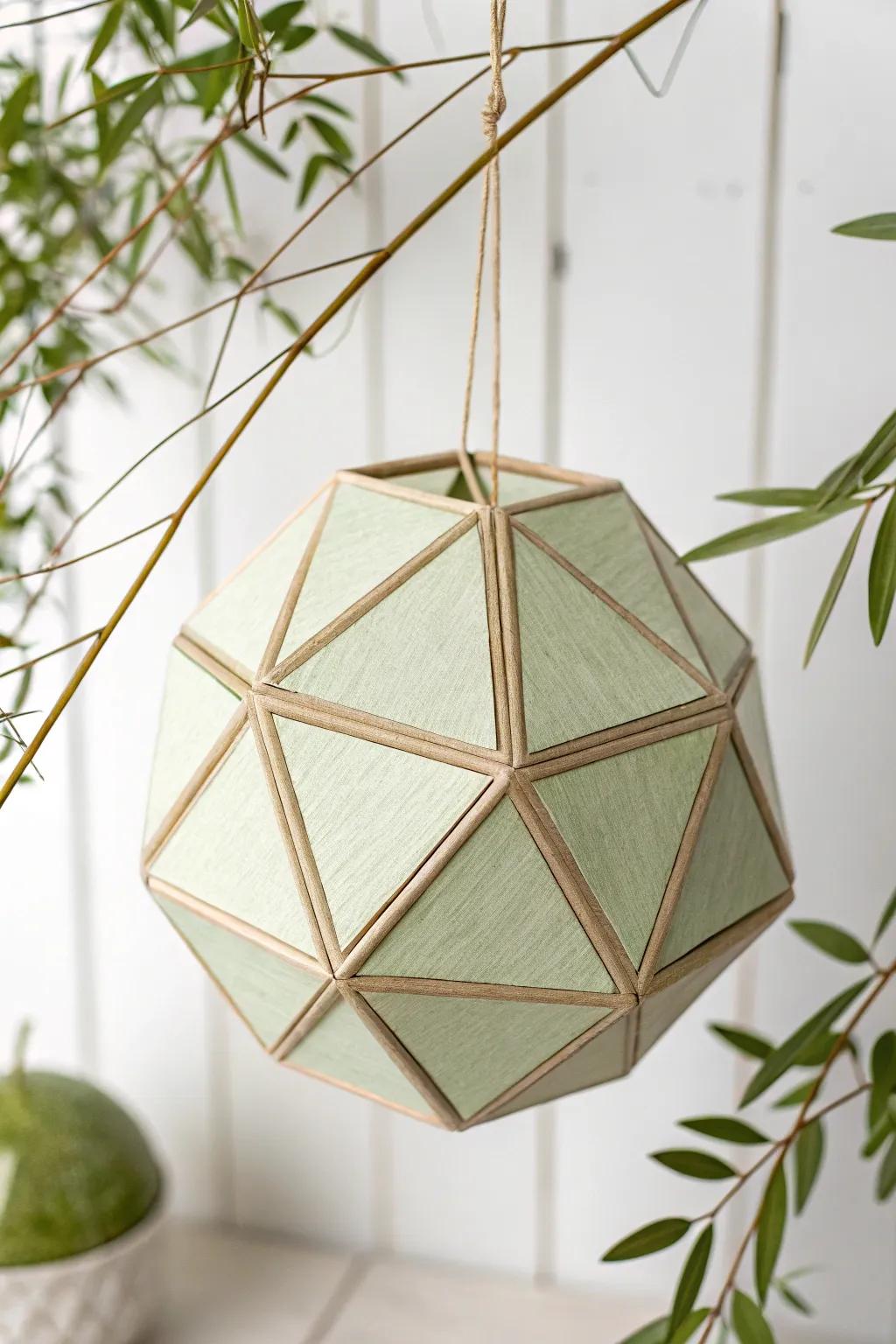 Elevate your space with minimalist elegance: DIY 3D polyhedron decor.