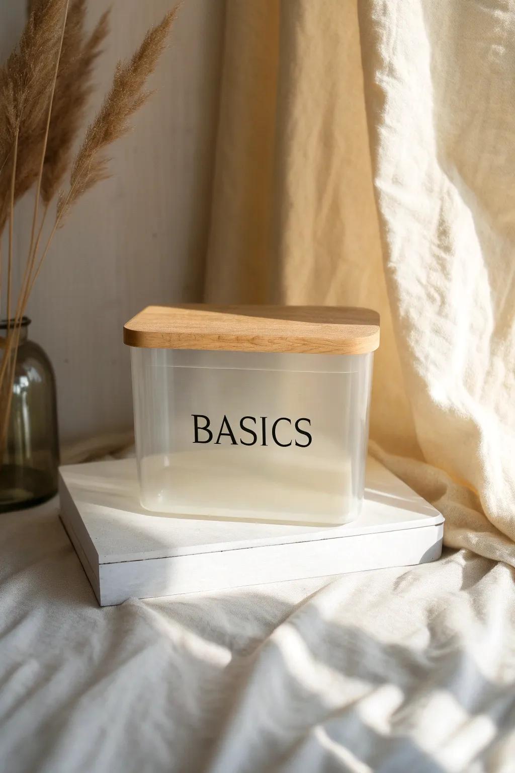 Label it once, stay tidy daily—simple bins that keep your small-space system on autopilot.