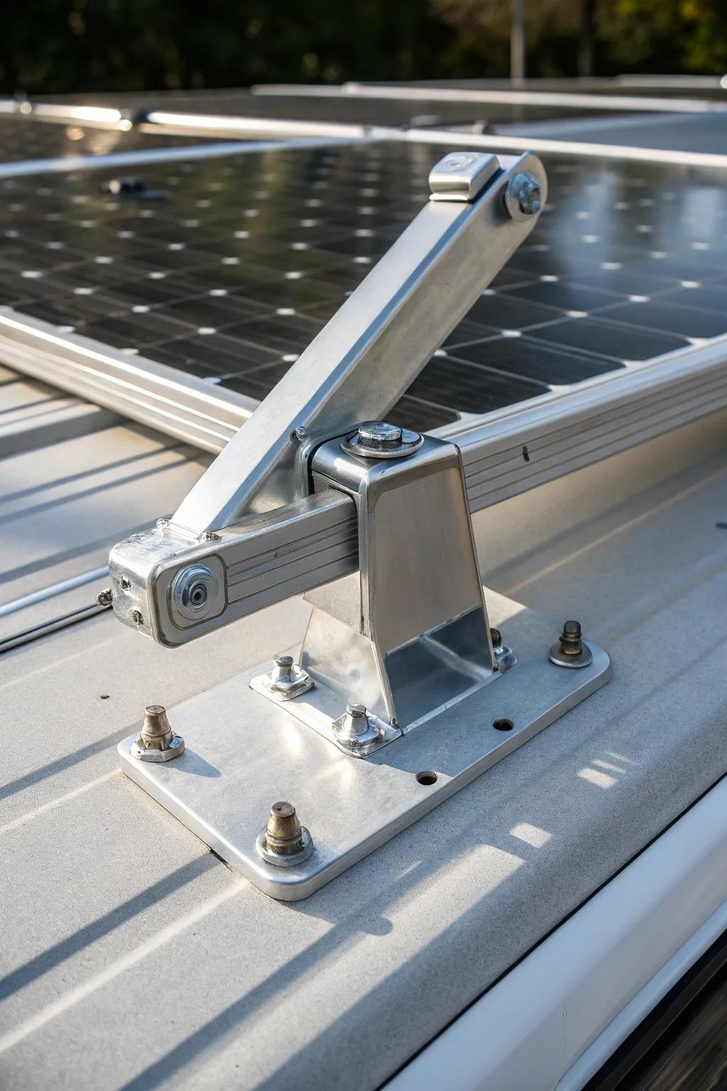 Craft Your Own: Durable Aluminum Brackets for Solar Panels
