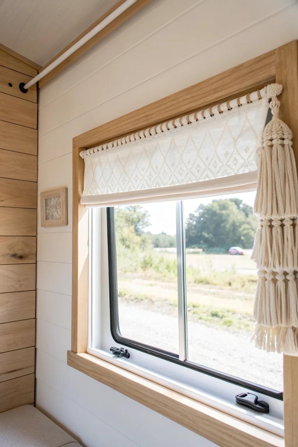 Clean flat-stock window trim that looks custom—simple cuts, warm wood, and high-end contrast.
