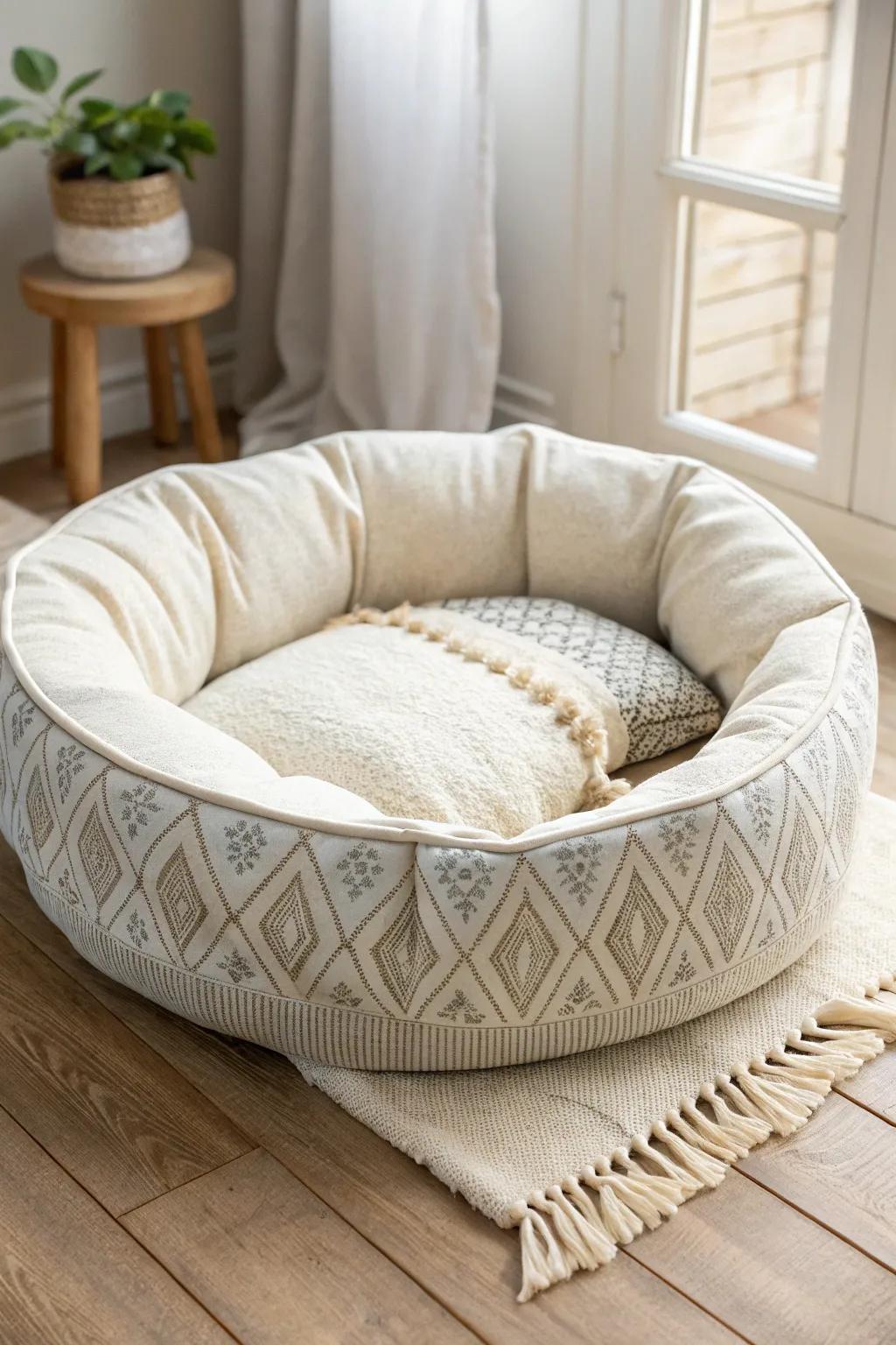 Transform your old mattress into a cozy pet paradise—where minimalism meets comfort.