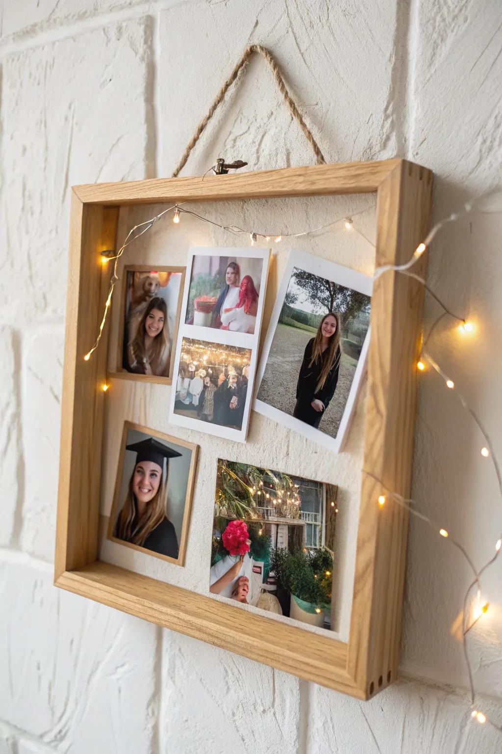 Celebrate cherished memories with a minimalist shadow box: where simplicity meets sentiment.