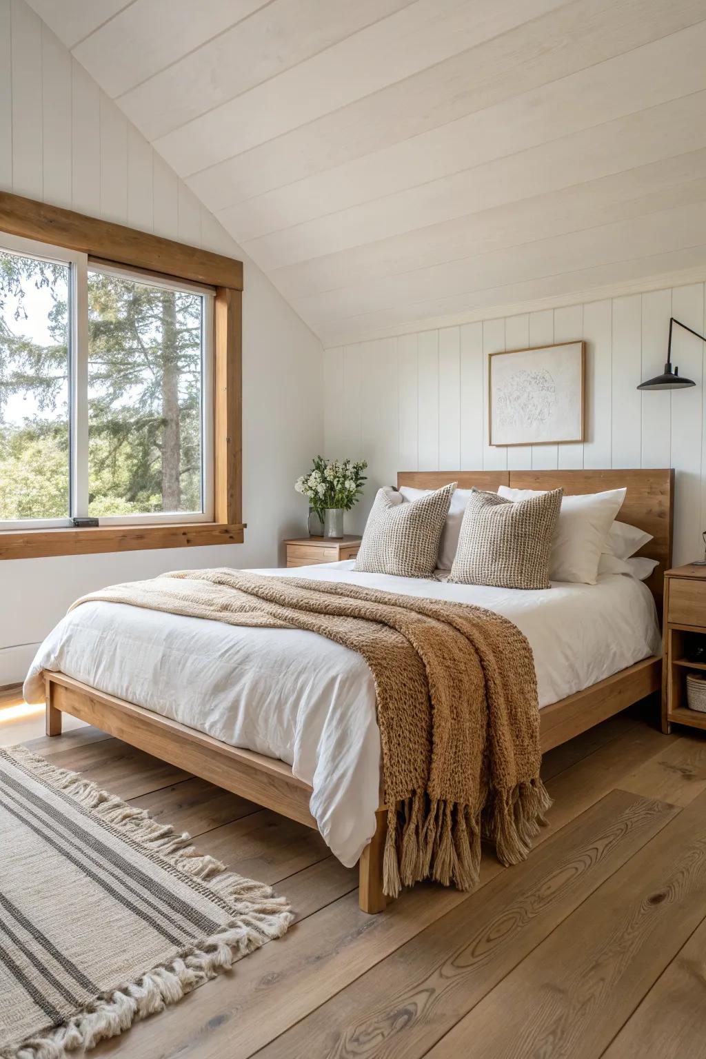 Corner your bed and reclaim the center—instantly more walking space in a small studio.