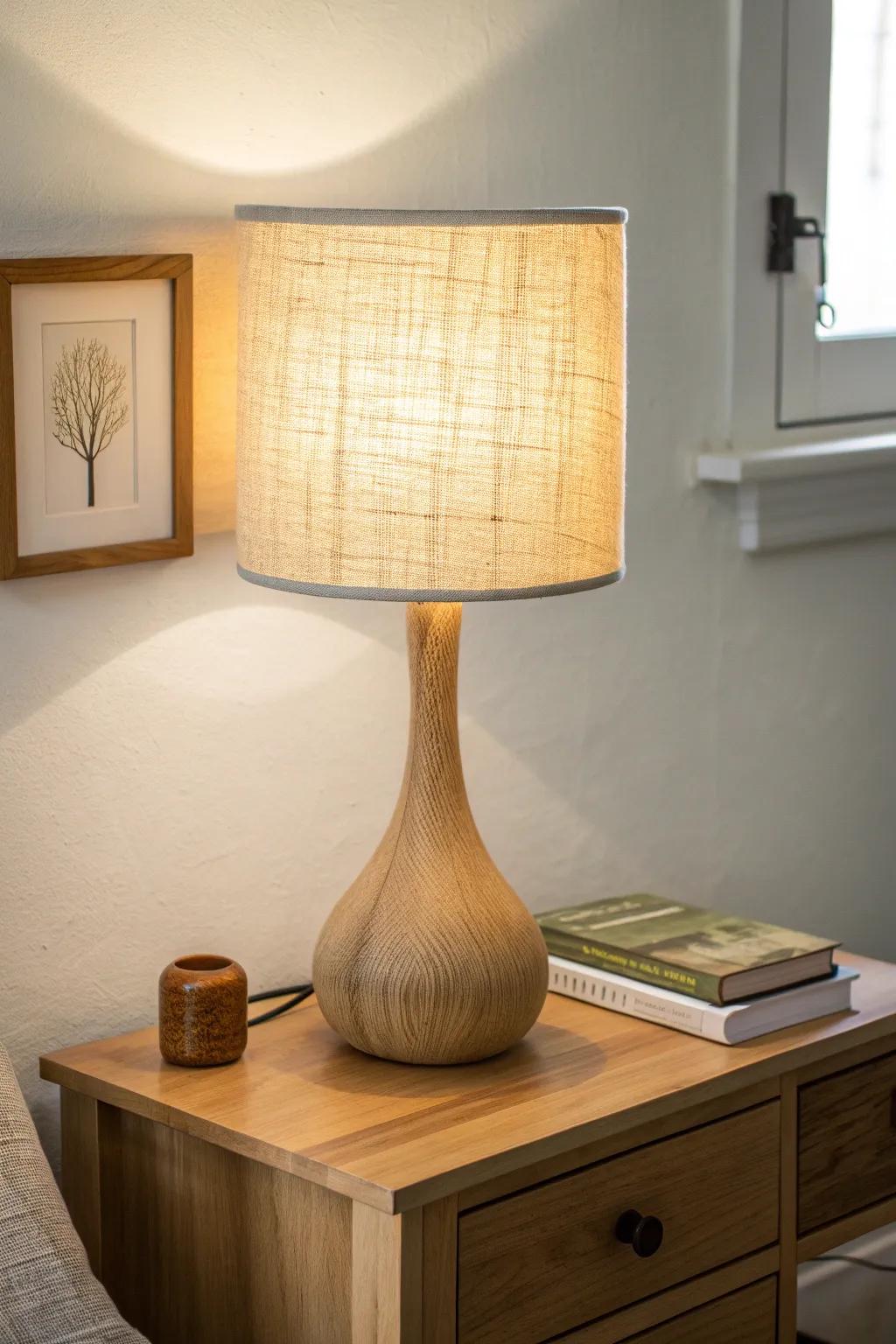 Warm, daylight-like lighting: the simplest way to make a windowless office feel alive.