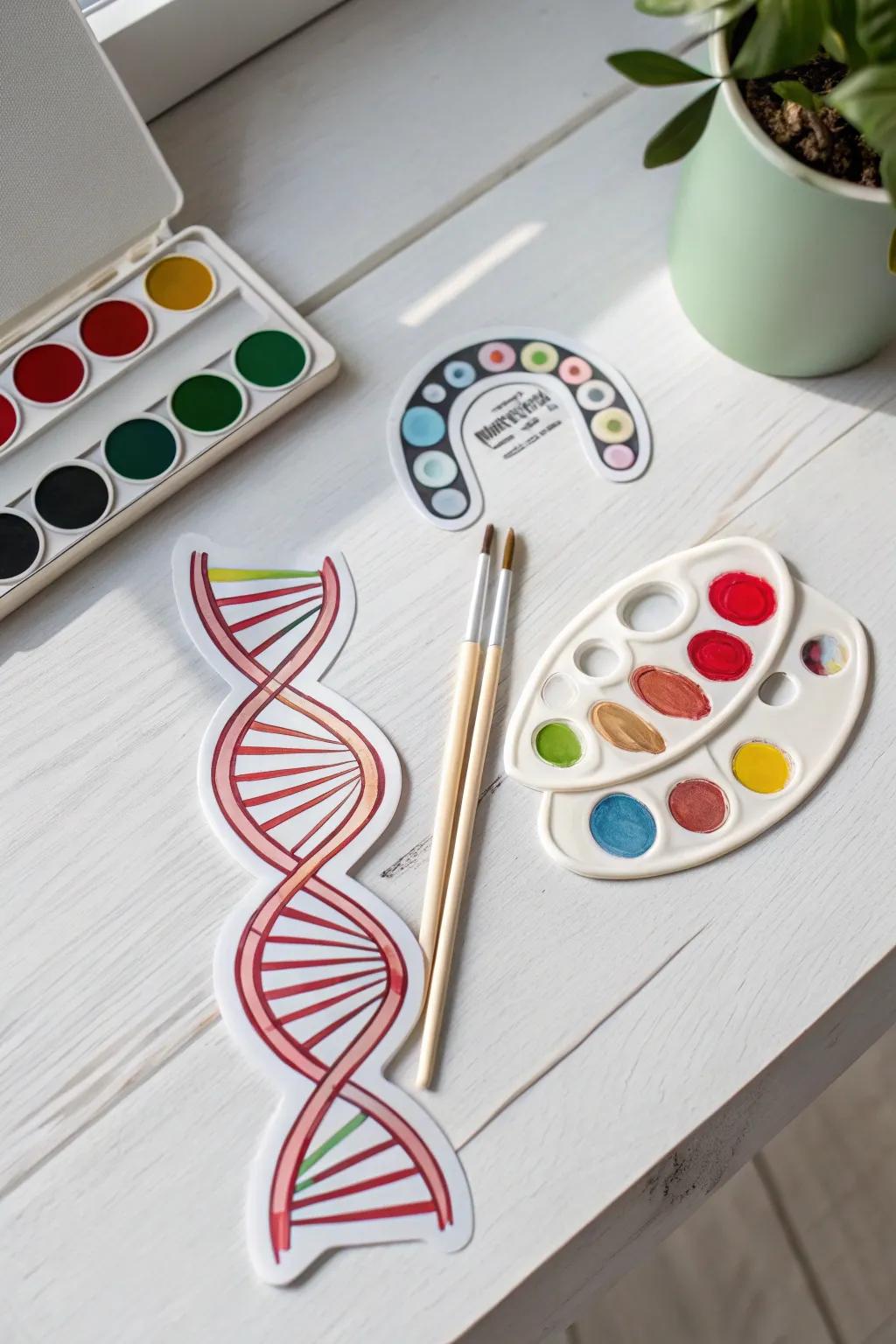 Celebrate your academic journey with beautifully crafted stickers that honor your passions. #CollegeVibes #StickerArt