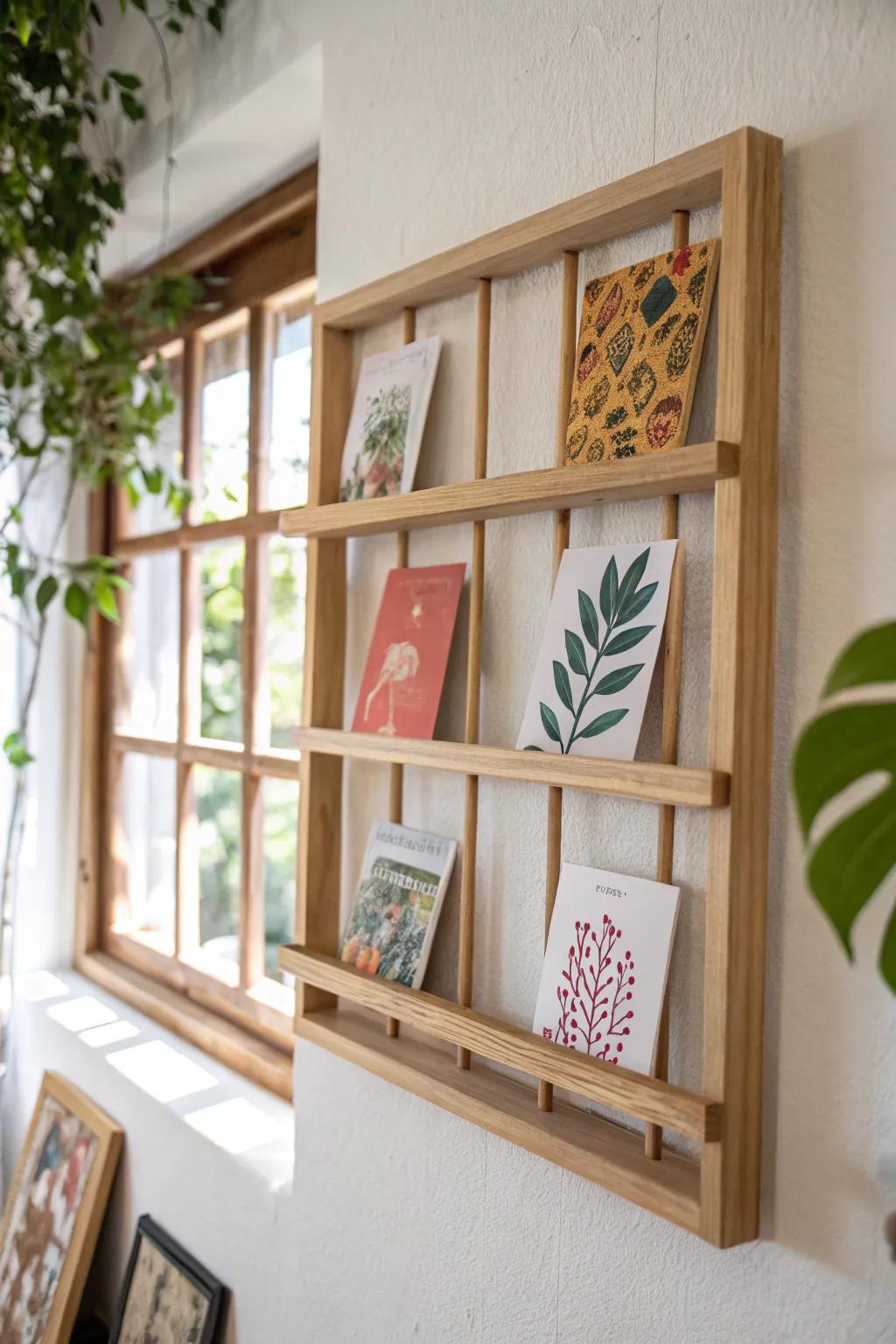 Showcase your cherished cards with a touch of Scandinavian minimalism and boho charm.