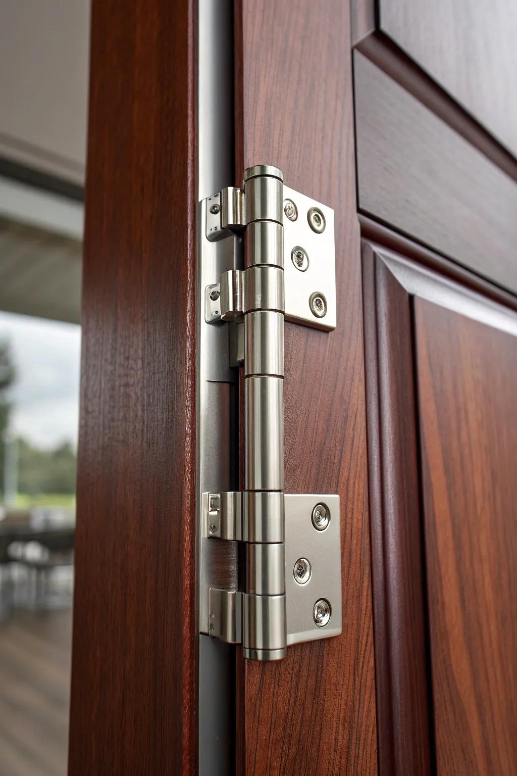 Elevate your space with the elegance of pivot hinges—where modern design meets masterful craftsmanship.