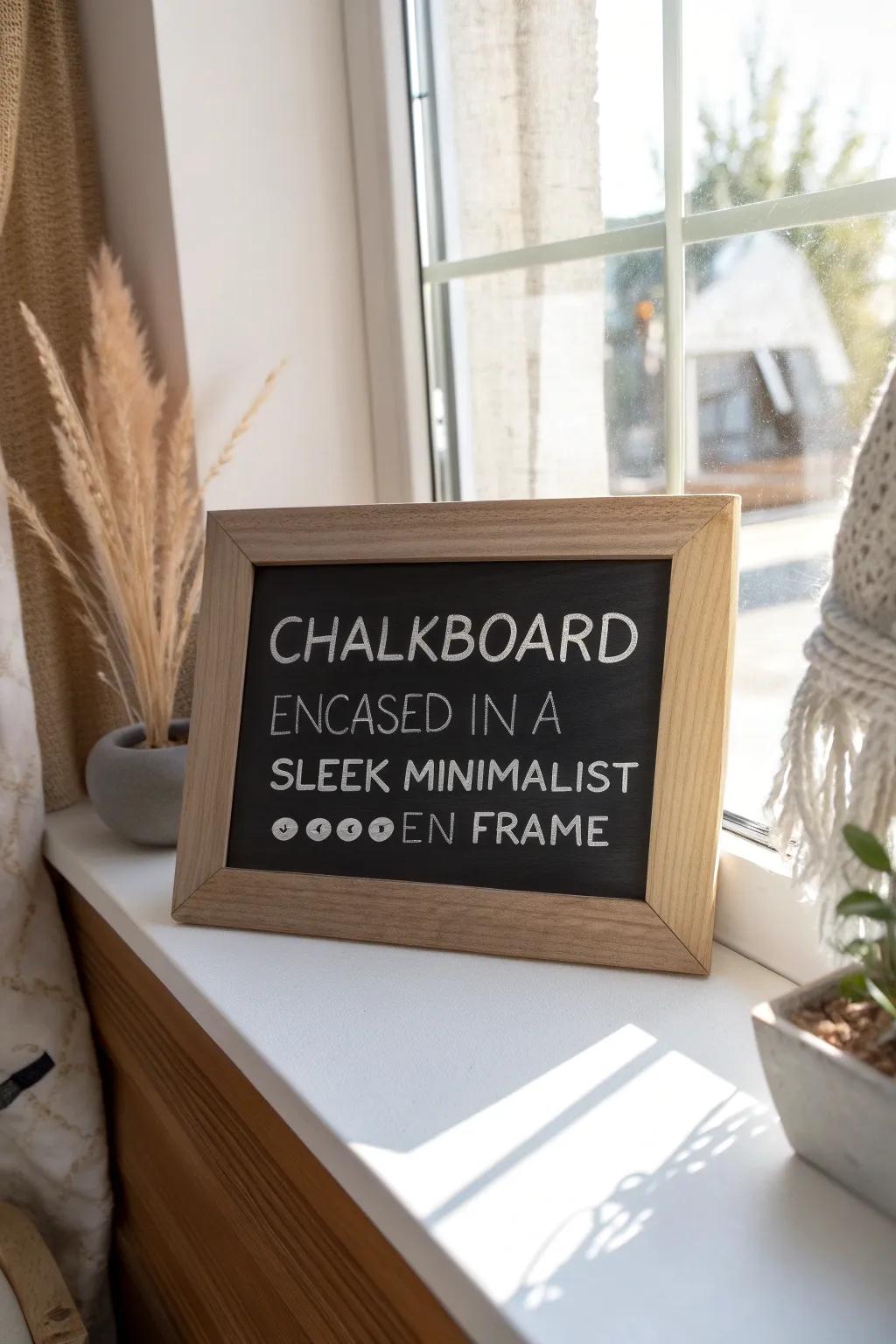 Transform learning spaces with a handmade equation chalkboard - where simplicity meets inspiration.