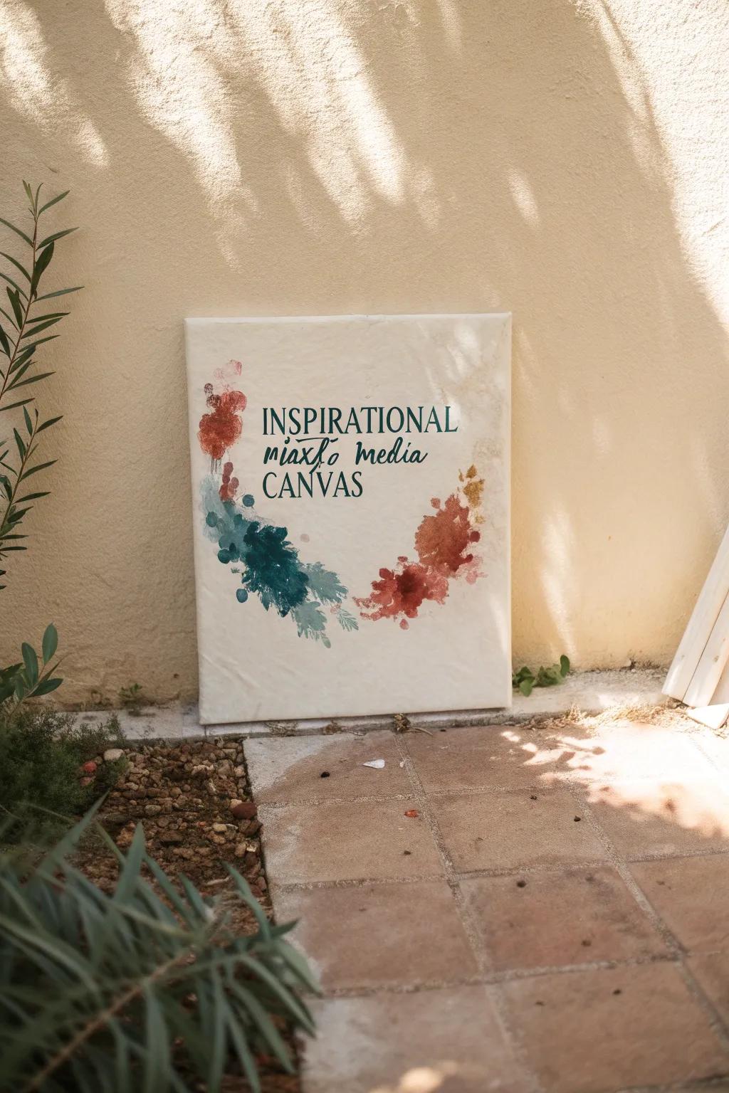 Words of Wisdom: Elevate your space with inspirational art that speaks to the soul.