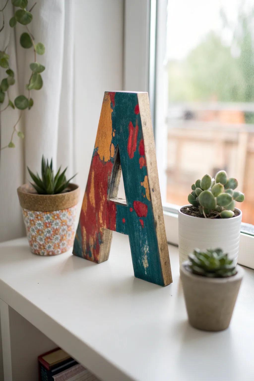 Embrace your creativity with abstract art letters—where bold colors meet minimalist elegance.