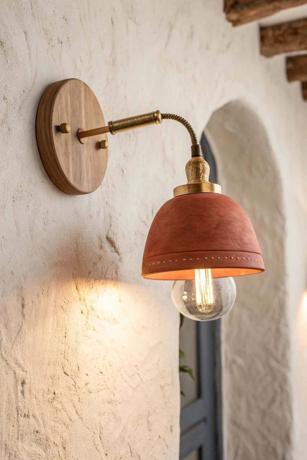 Wall sconces free up your nightstand—warm, space-saving glow with handcrafted style.