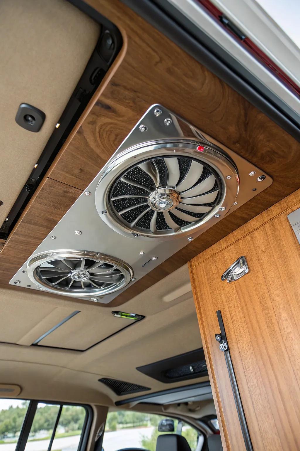 Elevate your journey with precision-engineered ventilation: where craftsmanship meets comfort.