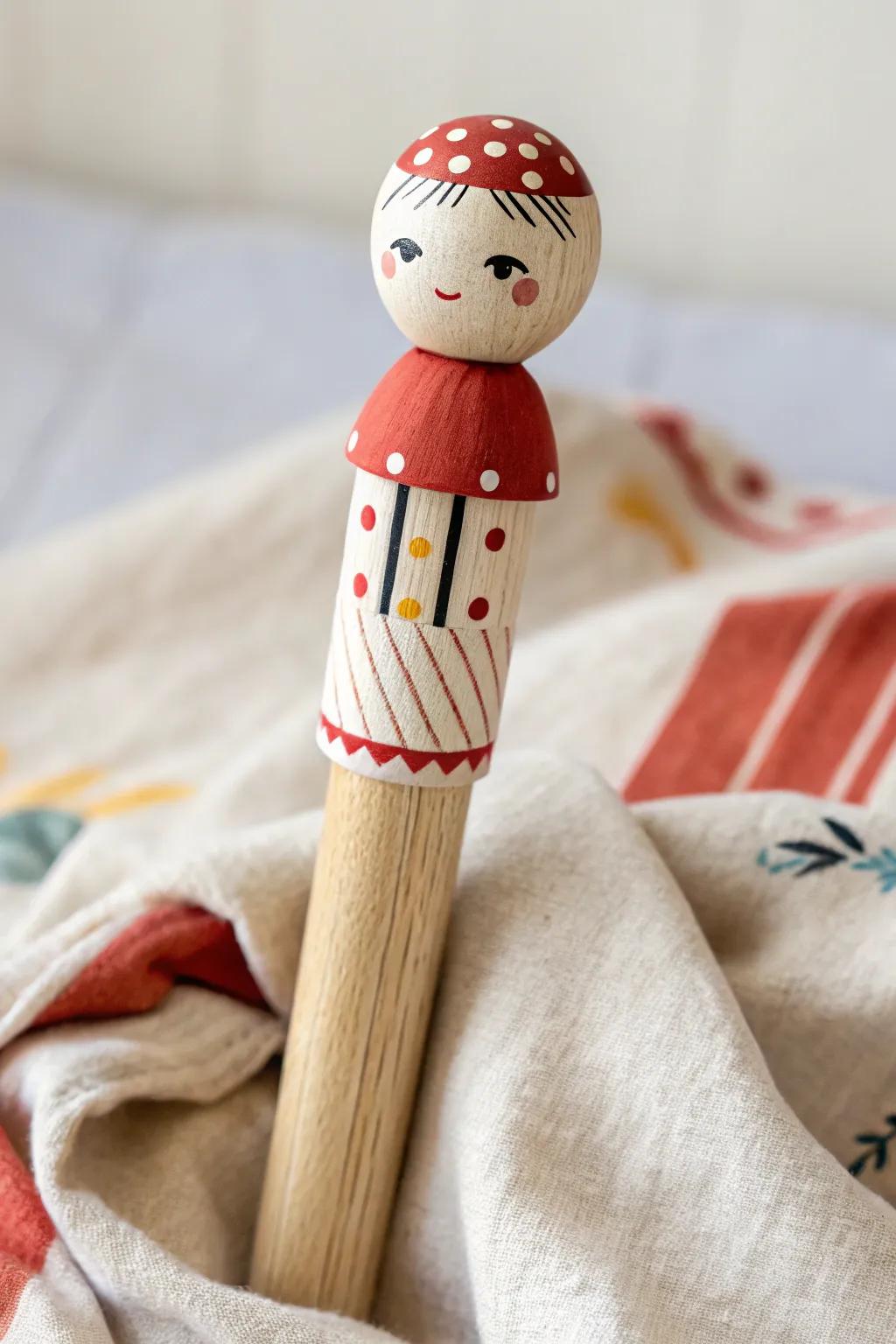 Unleash your imagination with these charming dowel puppet sticks. Perfect for crafting endless stories and sparking creativity!