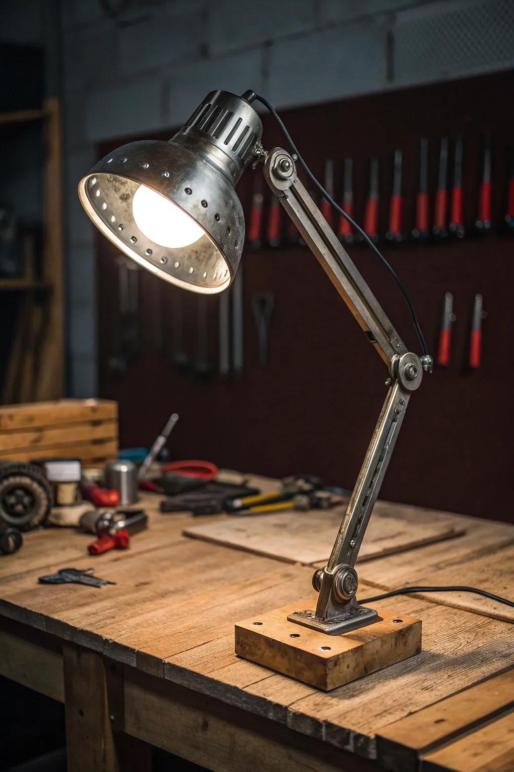 Illuminate Your Craft: Let task lighting be your guiding light in every detail.