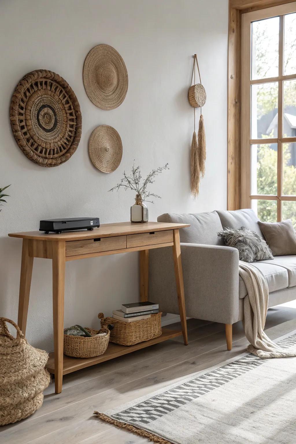 Effortless Elegance: Conceal your tech with Scandinavian style.