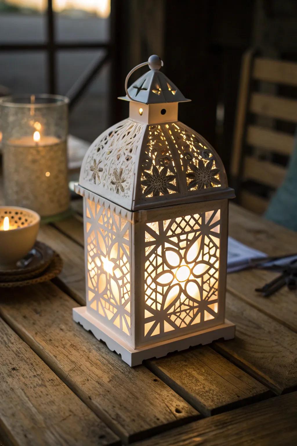 Illuminate your space with the art of papercraft.