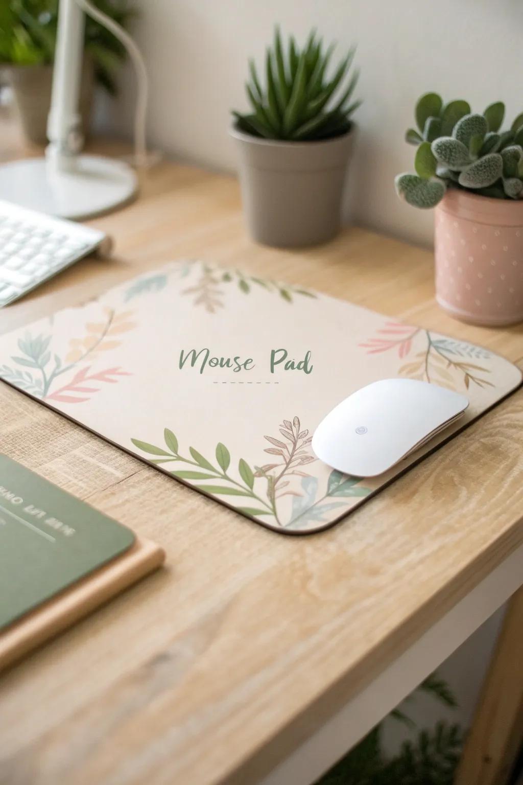 Elevate your workspace with a touch of inspiration and minimalism.