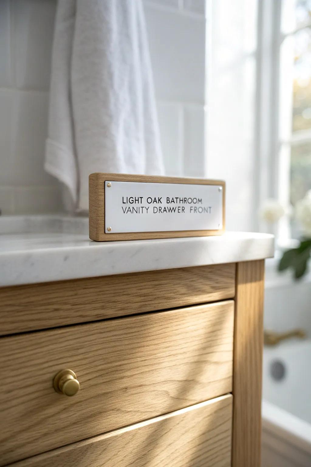 Assign one labeled drawer per person for a shared bathroom that stays calm, tidy, and clutter-free.