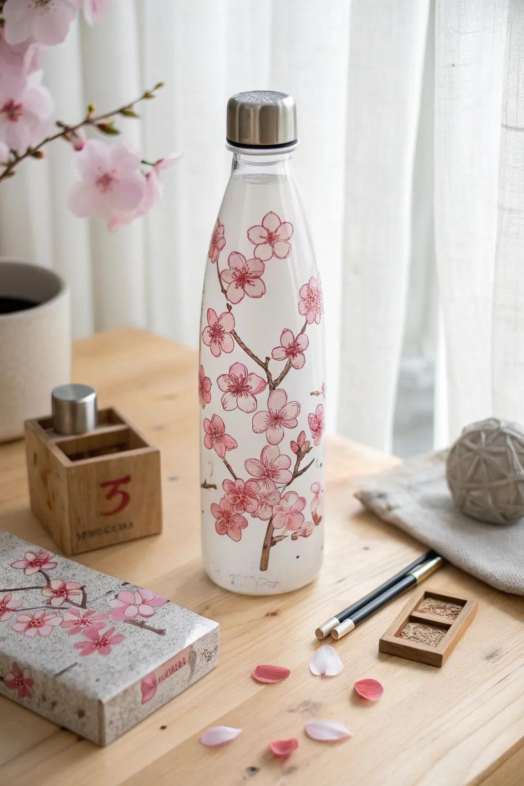 Craft your springtime with cherry blossom beauty using simple stamping techniques.