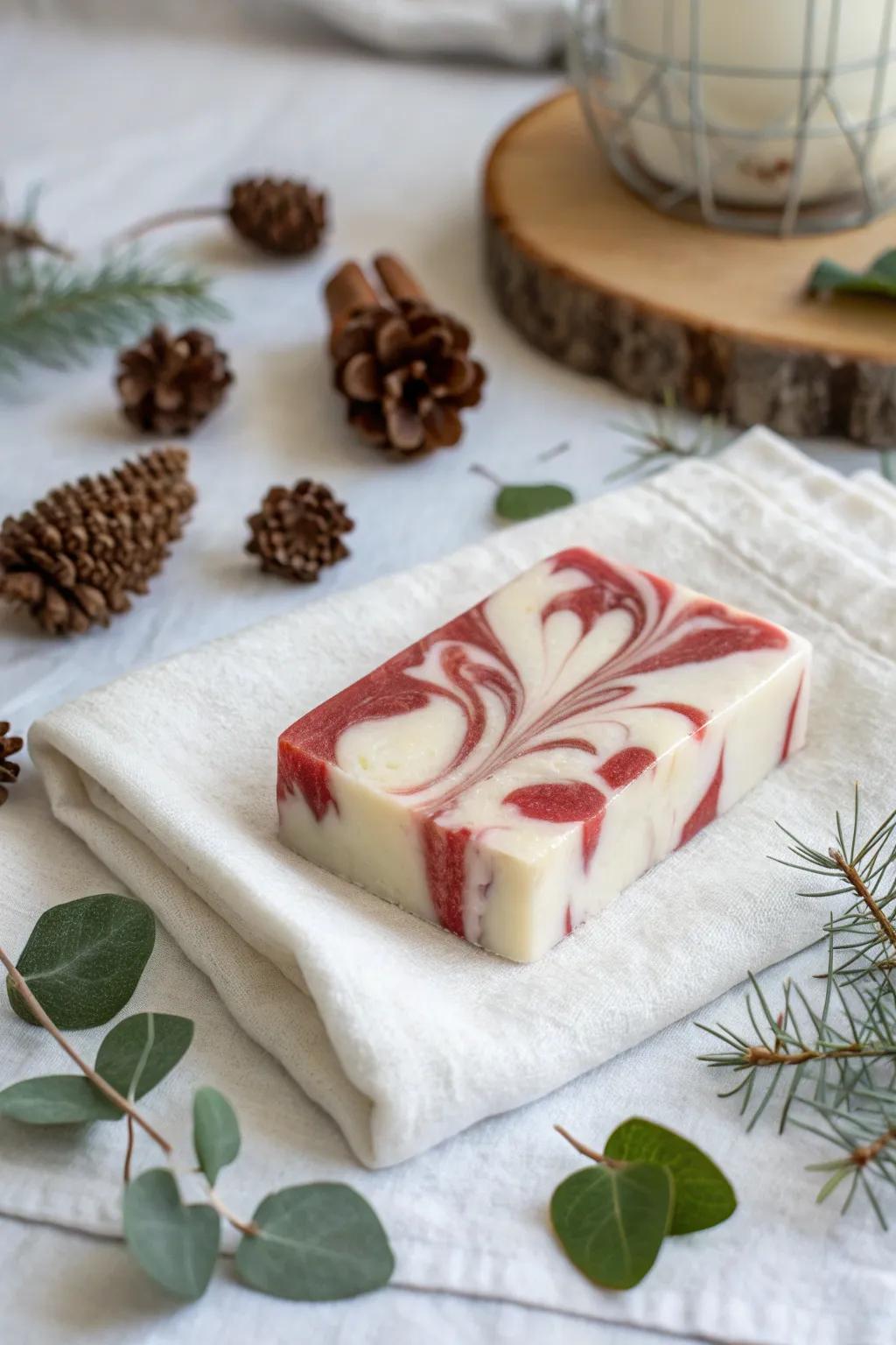 Elevate your holiday gifting with handcrafted festive soap bars, where simplicity meets seasonal charm.