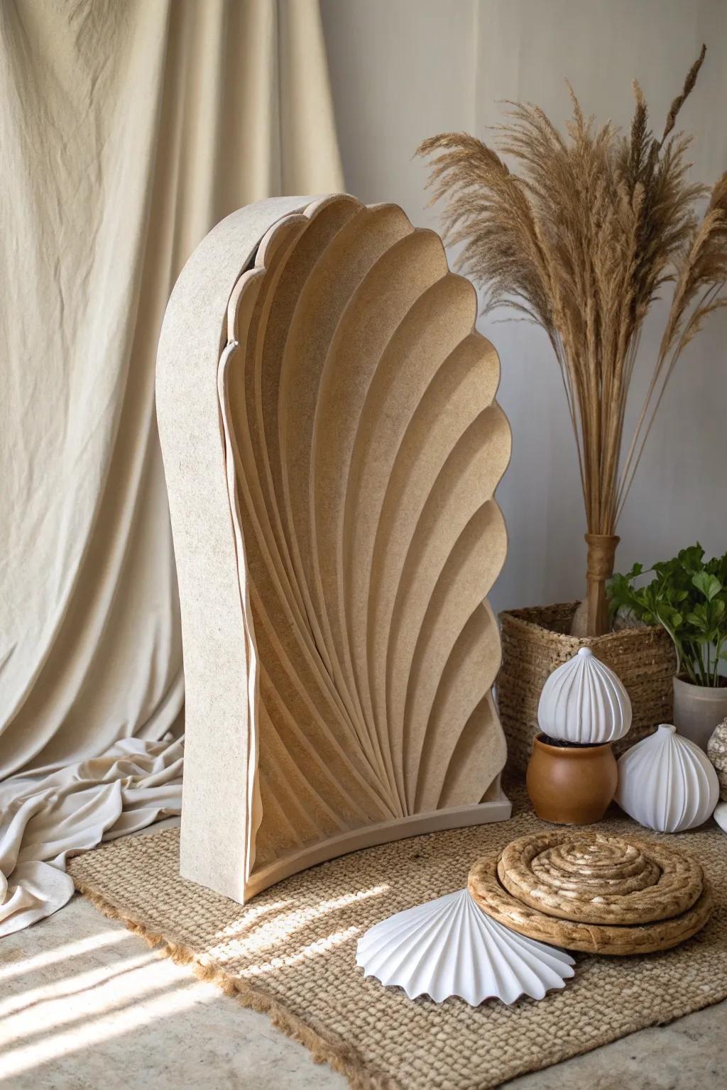 Discover the art of mixing materials for stunning drape molds. Craftsmanship meets simplicity in this elegant creation.