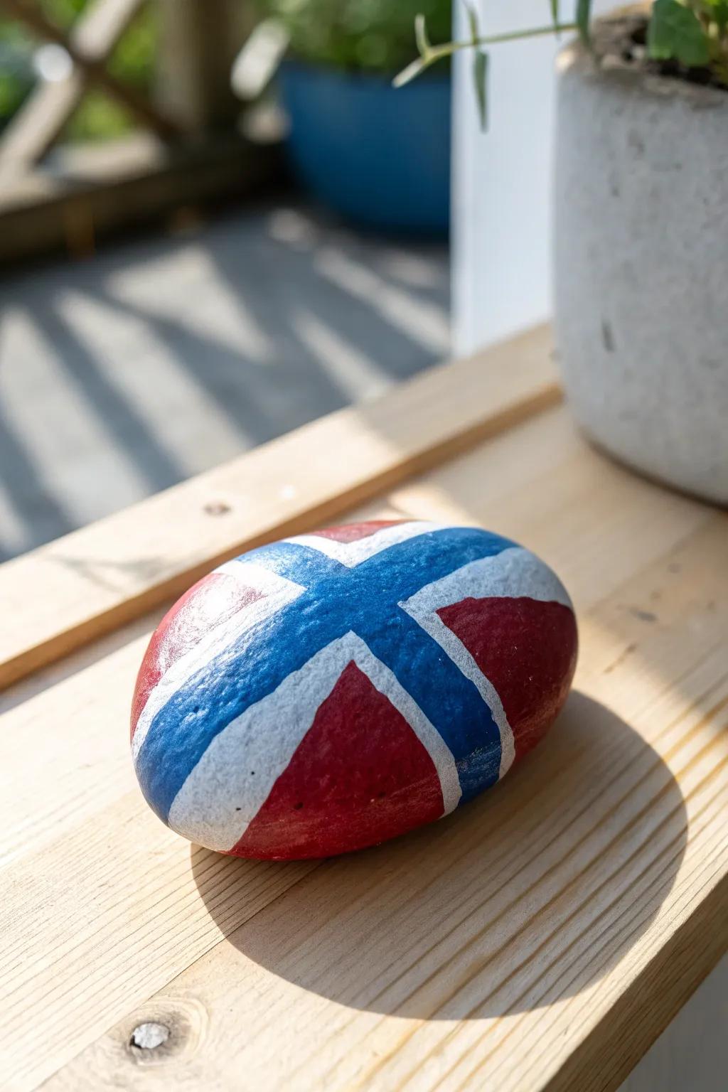 Elevate your decor with an elegant Ombre Flag Gradient—where patriotism meets artistry.