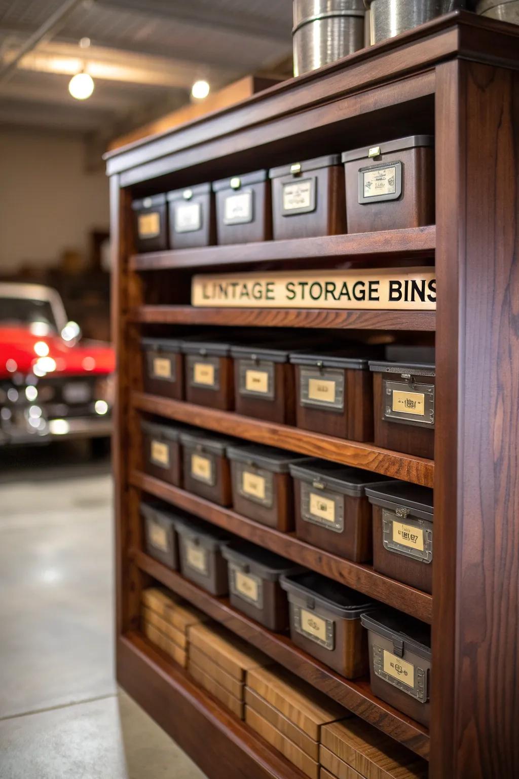 Master Your Garage: Elevate Organization with Handcrafted Labels.