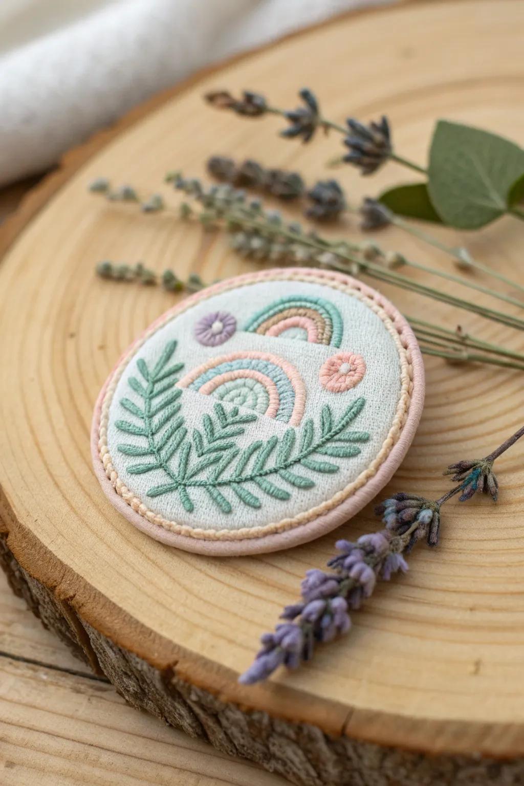 Craft your story with every stitch: Create decorative badges that celebrate your achievements with style and simplicity.