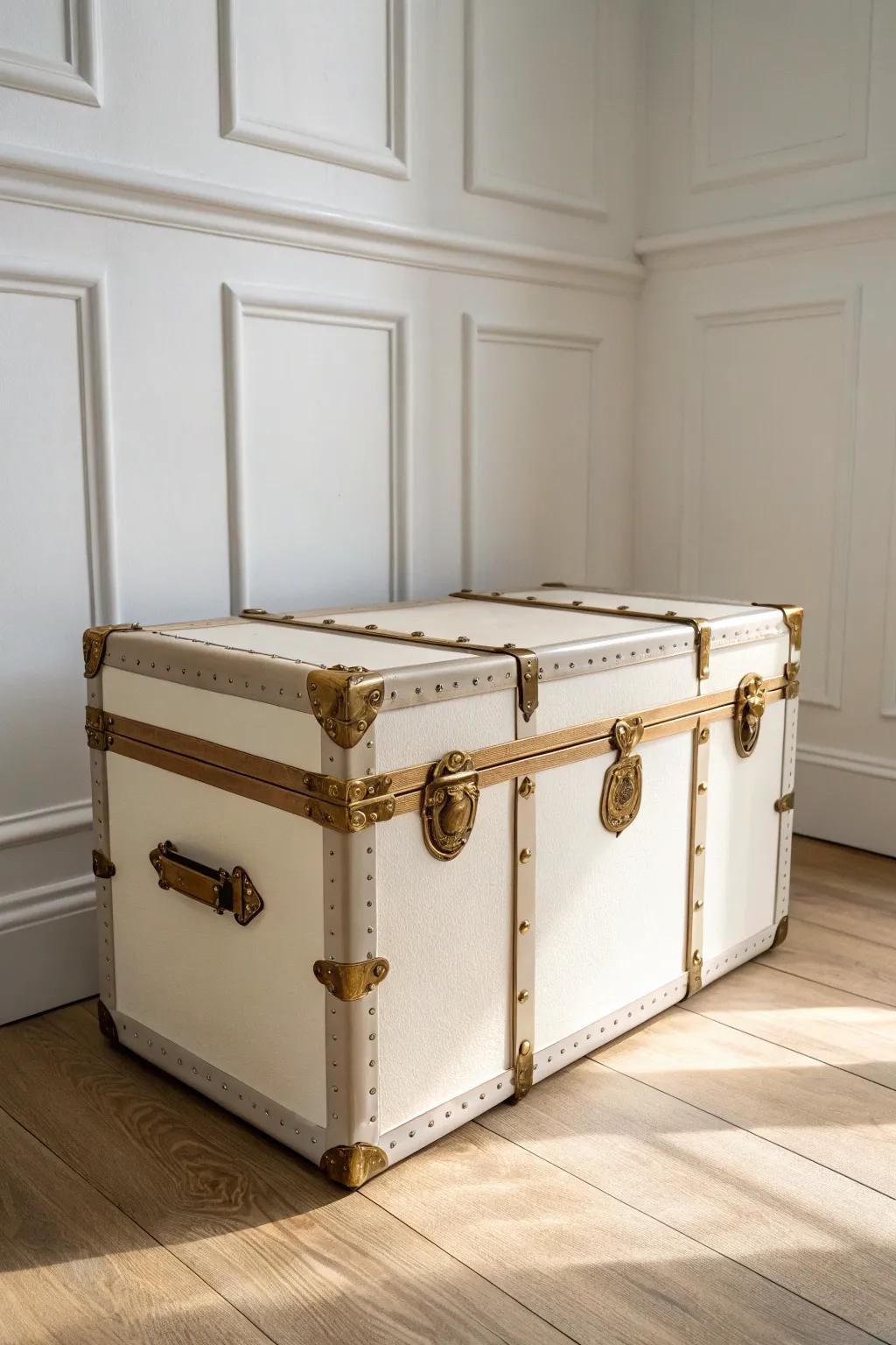 Matte trunk, gleaming metallic bands—an easy paint upgrade that looks custom and luxe.