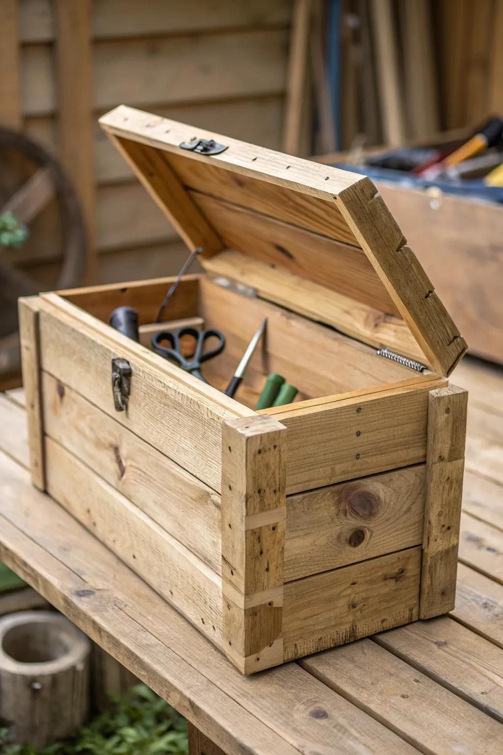 Crafted with care: Elevate your storage game with these custom wooden boxes!