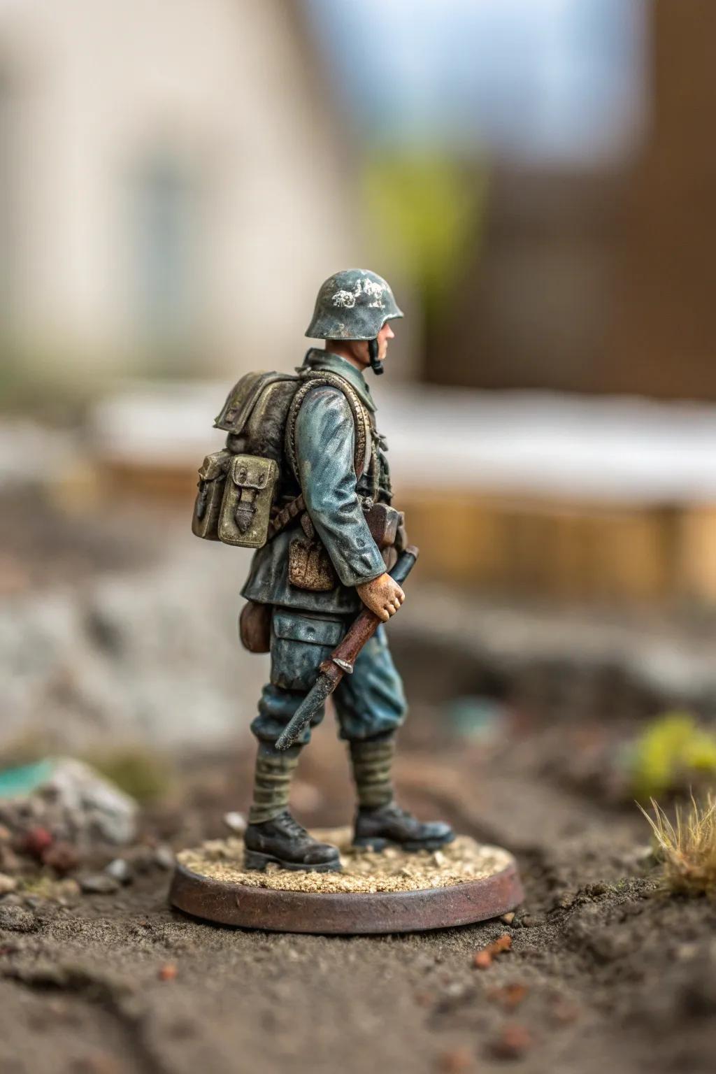 Immerse in the artistry of hand-painted scale miniatures, bringing history to life one figure at a time.