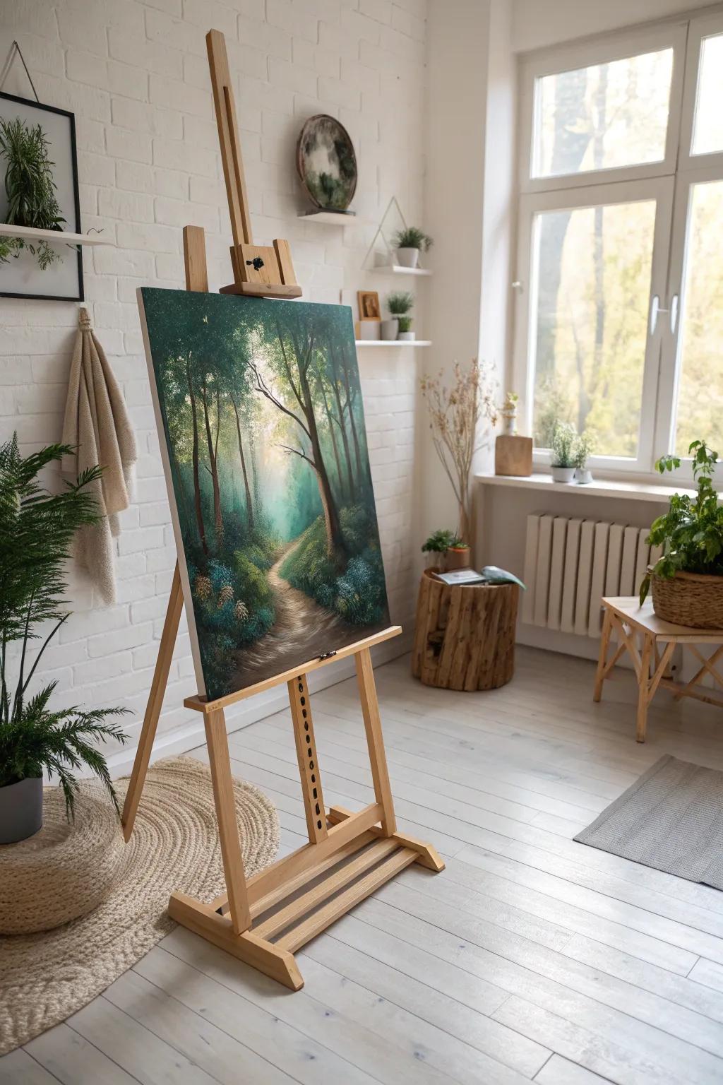 Step into the magic of your own enchanted forest with this beginner-friendly acrylic painting idea.