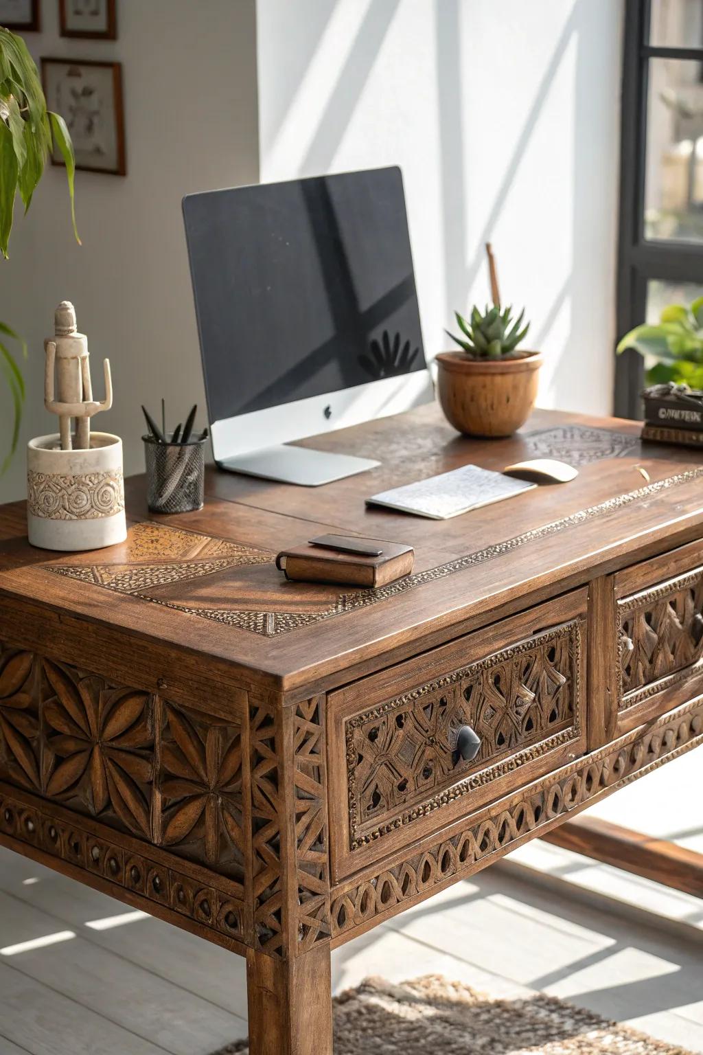 Elevate your workspace with a desk base that speaks to your style and craftsmanship.