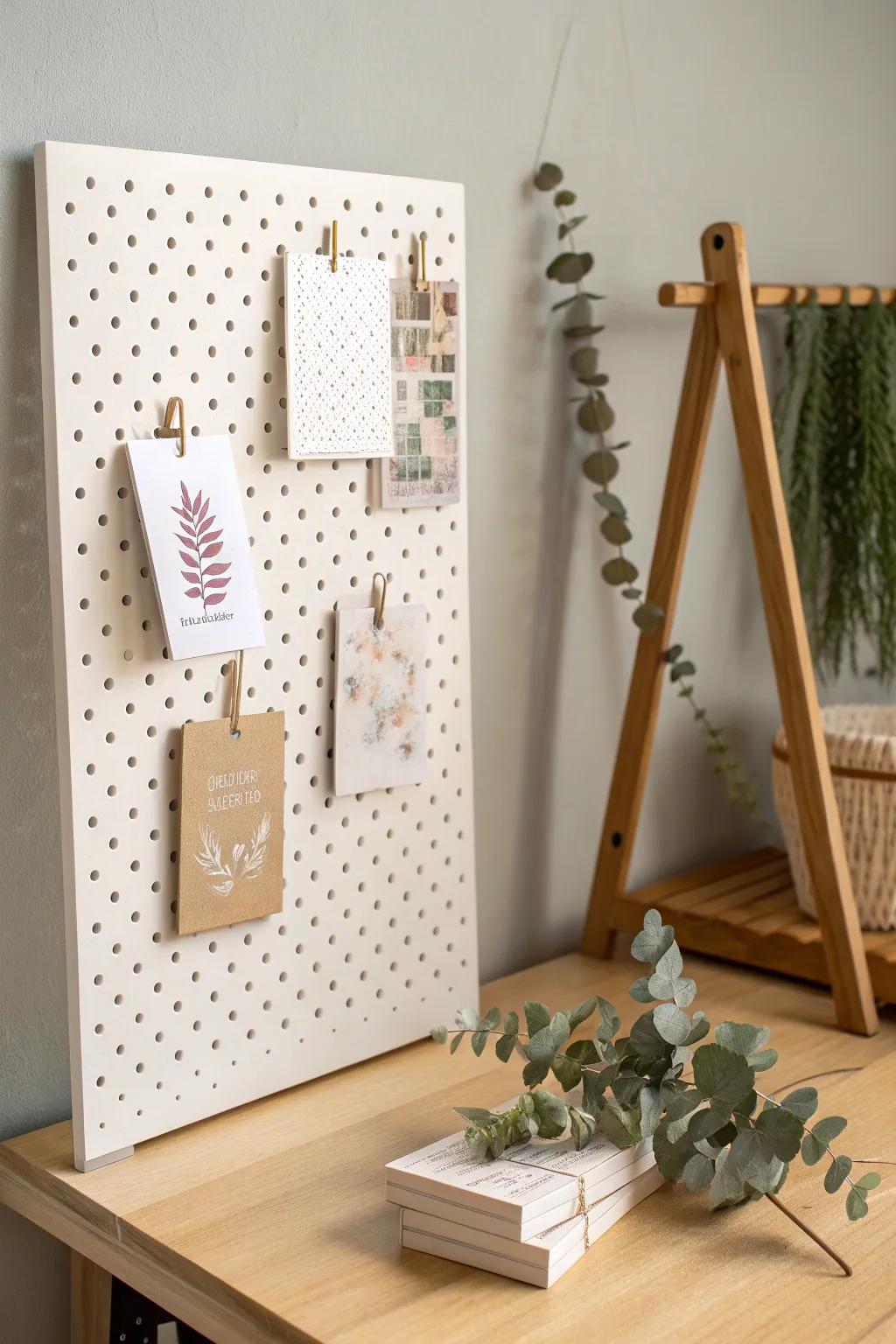 Elevate your card display with minimalist Scandinavian charm. 🌿✨ #CraftingElegance #ScandiBoho