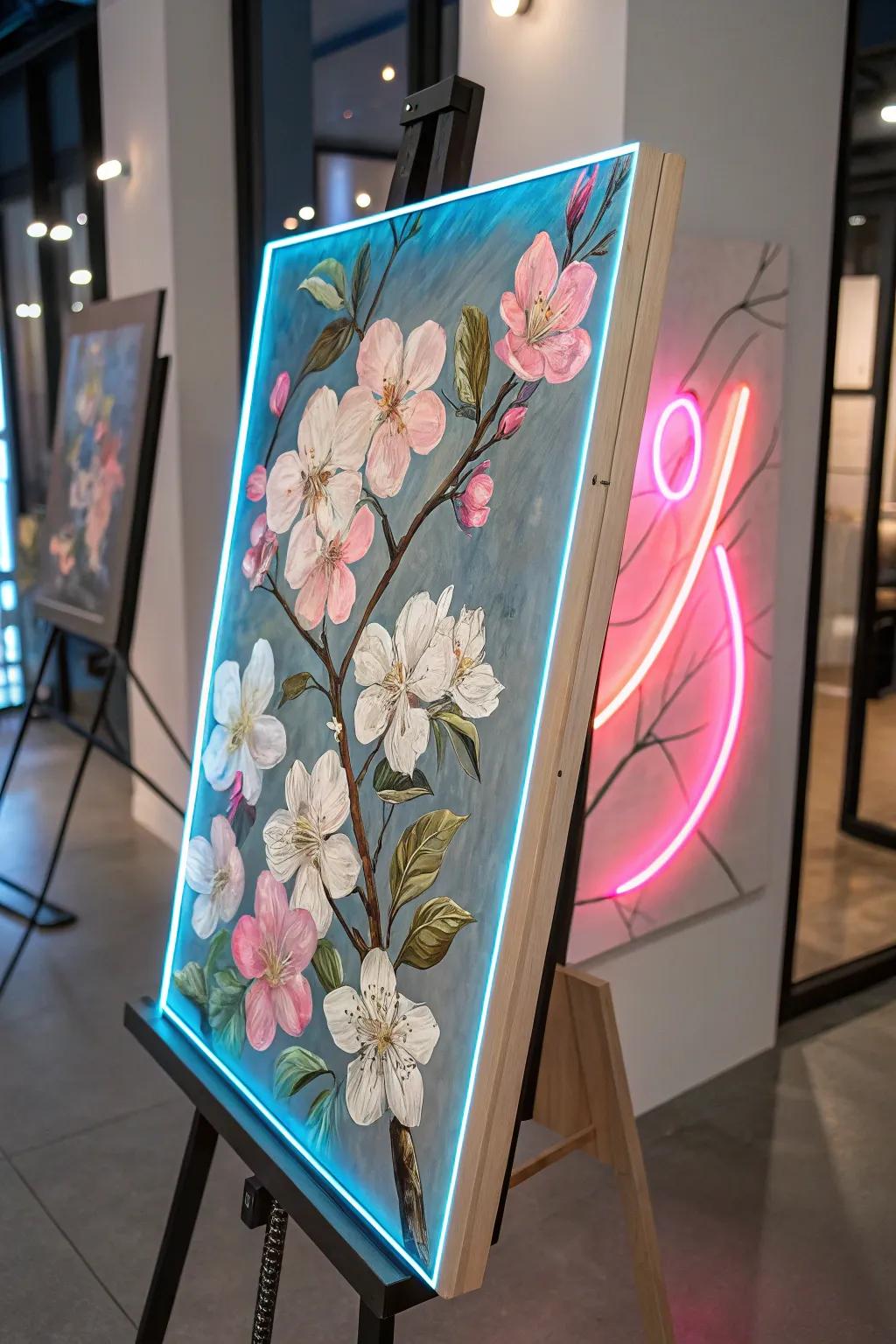 Illuminate your space with DIY Neon Wall Art: where tradition meets modern brilliance.