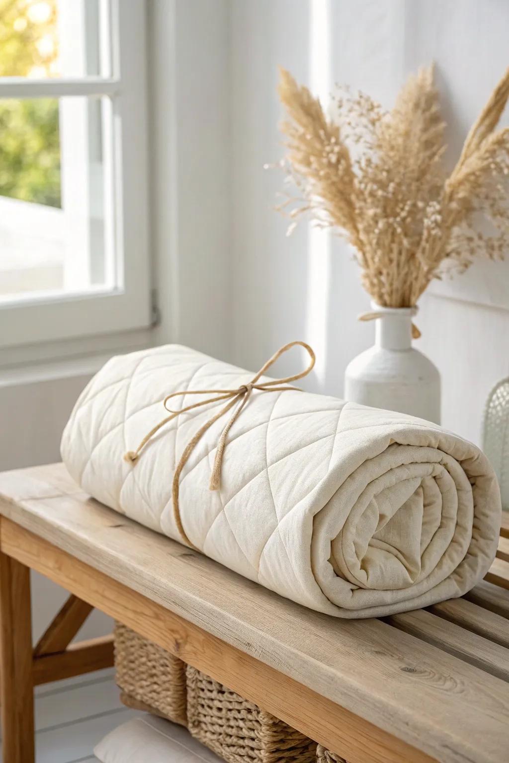 The sleep upgrade every dorm bed needs: a plush topper that makes thin mattresses feel luxe.