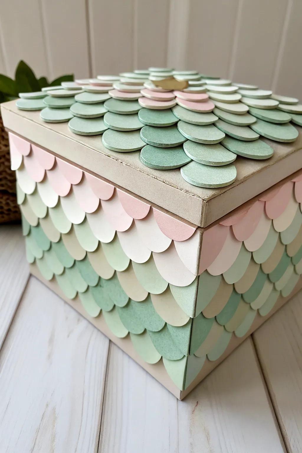 Transform your valentine box into a dragon masterpiece with paper plate armor. Embrace simplicity and charm!