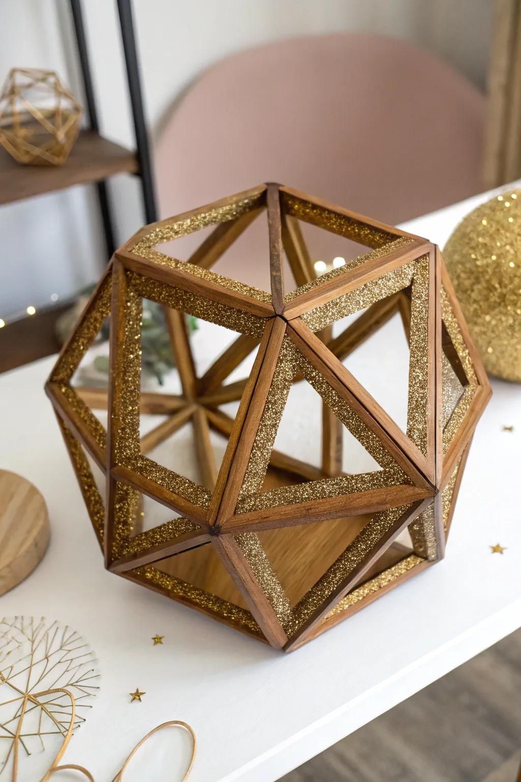 Celebrate every corner with a shimmering touch of elegance. #FestiveGeometry